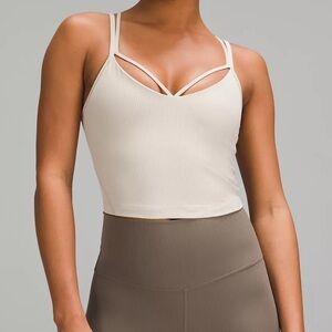 Lululemon Align™ Strappy Ribbed Tank Top
Light Support, A/B Cup